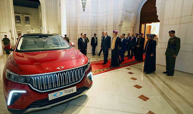 Cumhurbaşkanı Erdoğan'dan Umman Sultanı El Said'e Togg hediyesi