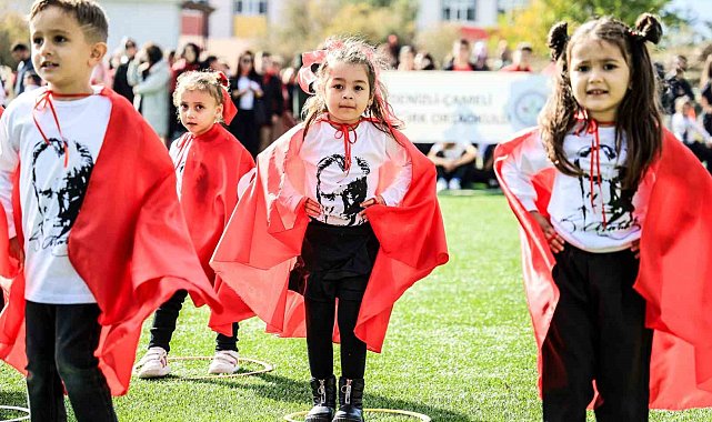 Cumhuriyetin 102. yaşı Çameli'nde coşkuyla kutlandı