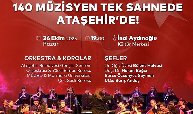 Cumhuriyetin 102. yılında 140 müzisyen aynı sahnede buluşuyor