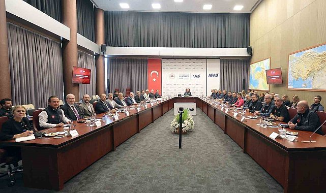 Deprem Bilim Kurulu Toplantısı yapıldı