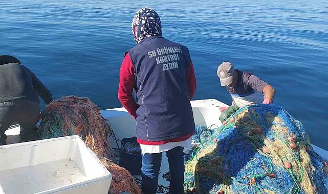 Didim'de su ürünleri kontrolü