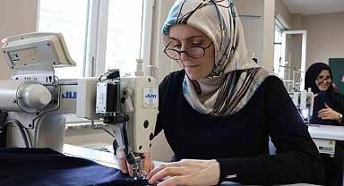 Dikişle ısınan kalpler: Ümraniye'den Van'a yardım eli