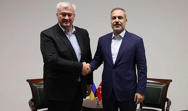 Dışişleri Bakanı Fidan, Ukraynalı mevkidaşı Sybiha ile görüştü