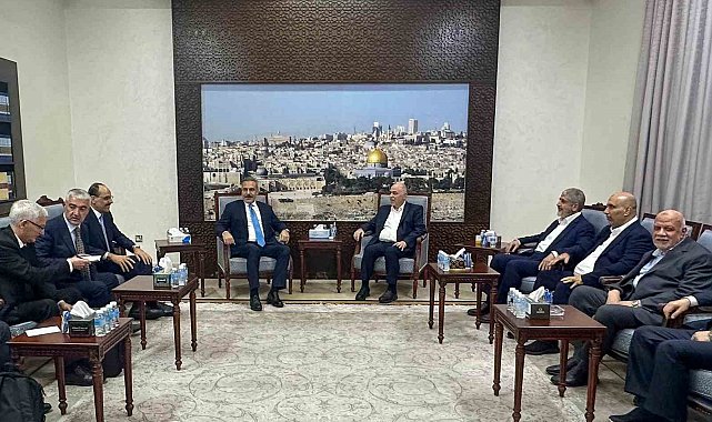 Dışişleri Bakanı Fidan ve MİT Başkanı Kalın Hamas liderleriyle bir araya geldi