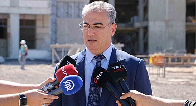 Diyarbakır Şehir Hastanesi'nde inşaat çalışmaları hızla devam ediyor