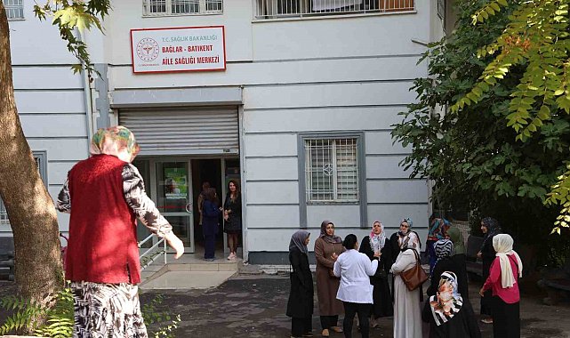 Diyarbakır'da kadınlar, meme kanseri taramaları için Aile Sağlığı Merkezi'ne başvuruyor