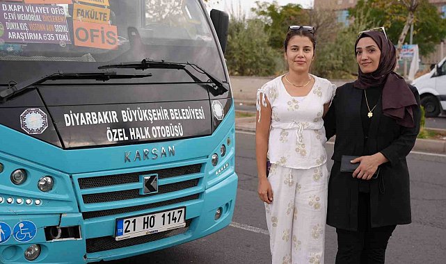 Diyarbakır'da toplu ulaşım kadın sürücülerle güçlenecek