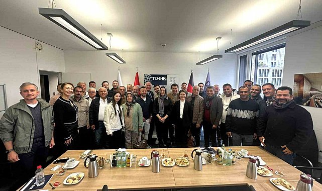 DTO heyeti Berlin'de Denizli'nin üretim ve ihracat potansiyelini tanıttı
