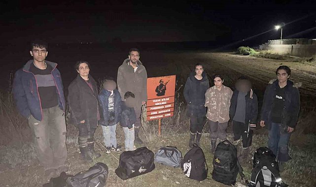 Edirne'de 16 düzensiz kaçak göçmen yakalandı