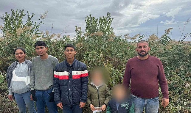 Edirne'de 6 kaçak göçmen yakalandı