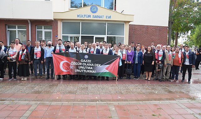 Ege Üniversitesinde, soykırıma uğrayan Gazze anlatıldı