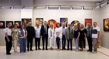 Eker, Sanko Sanat Galerisi'nde sergi açtı