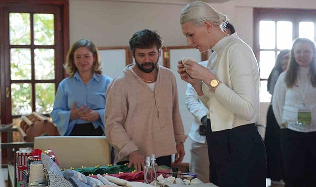 El emeği ürünler usta eller tarafından incelendi