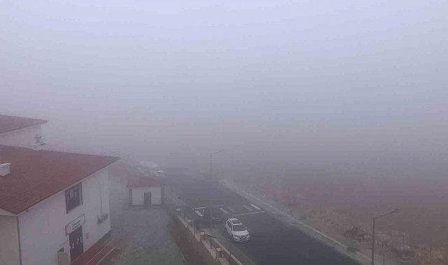 Elazığ'da sis etkili oldu