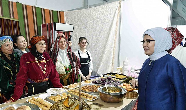 Emine Erdoğan, 5. Rize Gastronomi Günleri'ne katıldı: "Bu anlamlı buluşma, Rize'nin kültürel hafızasını da geleceğe taşıyan bir adım"