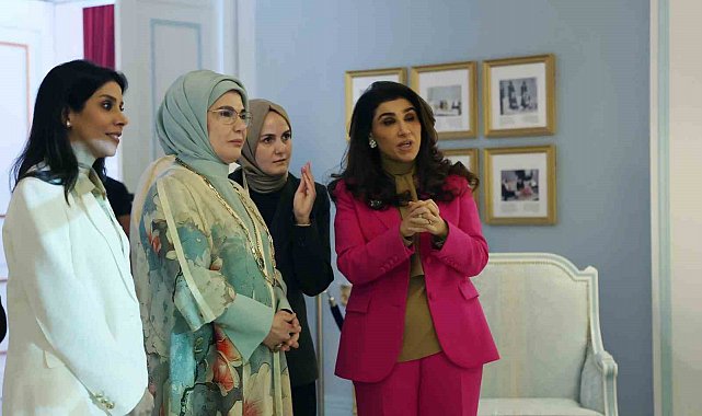 Emine Erdoğan, Kuveyt'te Al Salam Sarayı Müzesi'ni ziyaret etti