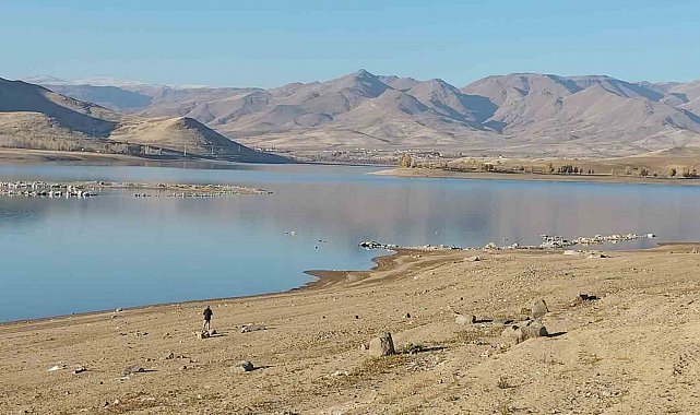 Erciş'teki barajları kuraklık vurdu: Su seviyesi kritik seviyelere düştü
