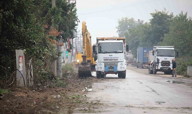 Erenler'de Kozluk Caddesi yeni yüzüne kavuşuyor