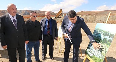 Erzincan ekonomisine katma değer sağlayacak Besi OSB'de çalışmalar devam ediyor