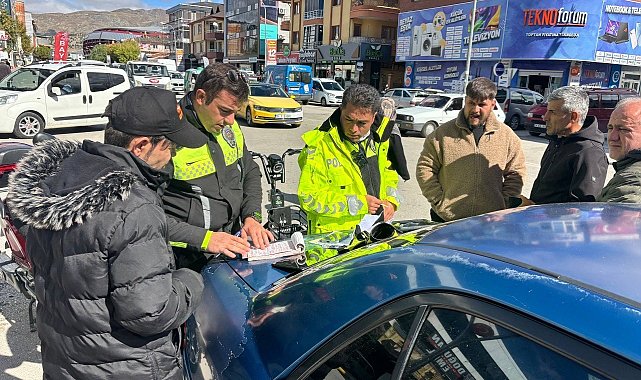 Erzincan'da motosikletlilere sıkı denetim