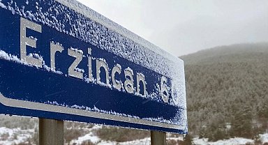 Erzincan'da sağanak yağış, yüksek kesimlerde kar bekleniyor