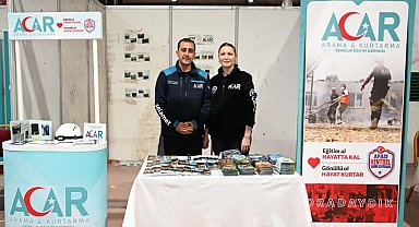 Erzincan'dan ACAR Arama Kurtarma Gençlik ve Eğitim Derneği katıldı