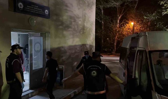 Erzurum'da göçmen kaçakçılığı operasyonu