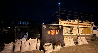 Erzurum'da polisten tütün operasyonu