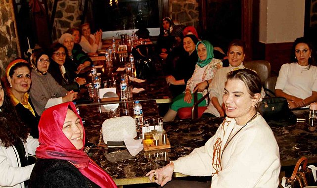 Erzurum'un güçlü kadınları dayanışma sofrasında buluştu