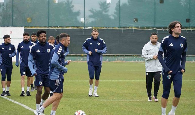 Erzurumspor FK, Vanspor FK maçının hazırlıklarını sürdürdü