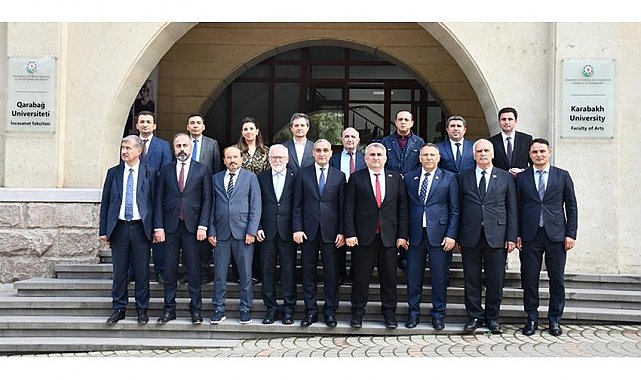 ETÜ ve bölge üniversiteleri Azerbaycan'da stratejik ziyaretlerde bulundu