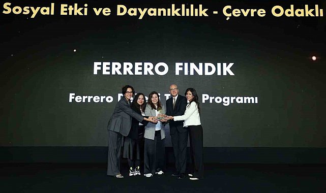 Ferrero Değerli Tarım Programı, iyi tarım uygulamalarıyla "Sürdürülebilir İş Ödülü" aldı