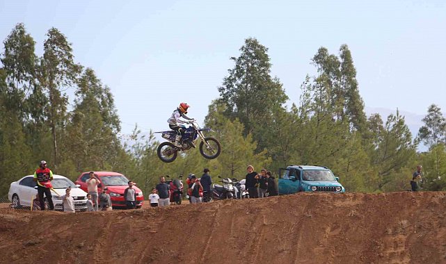 Fethiye'de motokros heyecanı
