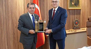 Galatasaray Başkanı Dursun Özbek'ten Cumhuriyet Başsavcısı Barış Duman'a ziyaret