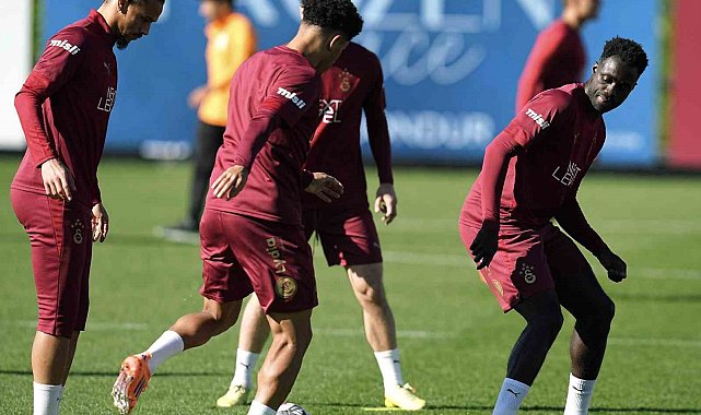 Galatasaray, Trabzonspor maçının hazırlıklarını sürdürdü