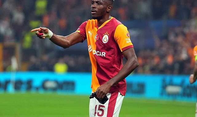 Galatasaray'ın, Şampiyonlar Ligi'ndeki en erken golü Osimhen'den