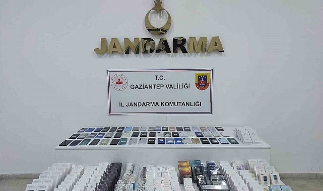 Gaziantep'te 1,9 milyon TL değerinde kaçak elektronik ürün ele geçirildi: 1 gözaltı