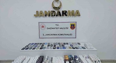 Gaziantep'te 1,9 milyon TL değerinde kaçak elektronik ürün ele geçirildi: 1 gözaltı