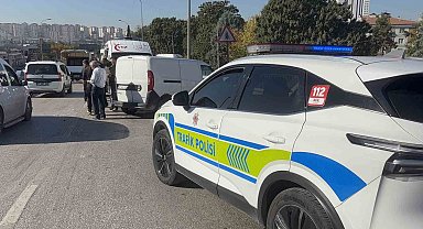 Gaziantep'te 5 aracın karıştığı zincirleme kaza: 1 yaralı