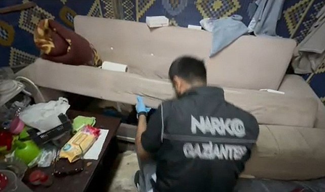 Gaziantep'te 7 kilo metamfetamin ele geçirildi: 1 şahıs tutuklandı