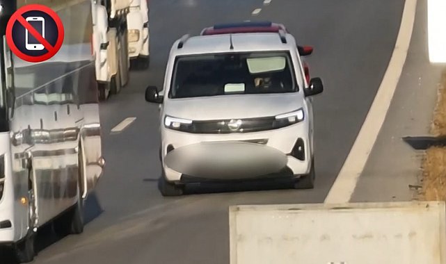 Gaziantep'te dron destekli trafik denetimlerinde 829 araca ceza