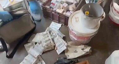 Gaziantep'te usulsüz şekilde üretilen 2 bin 334 adet tıbbi ilaç ele geçirildi