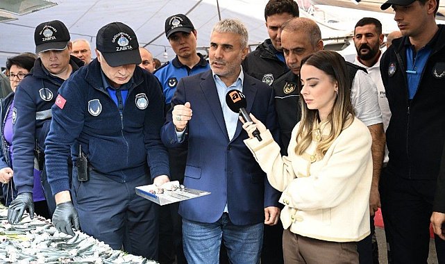 Gaziosmanpaşa'da zabıta ekiplerinden balık tezgahlarına sıkı denetim