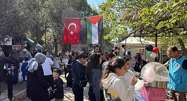 Gazze için İzmir'de "Hayır çarşısı" kuruldu