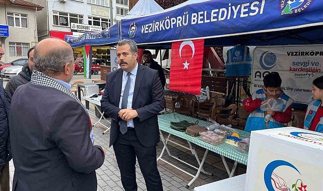 Gazze yararına hayır çarşısı
