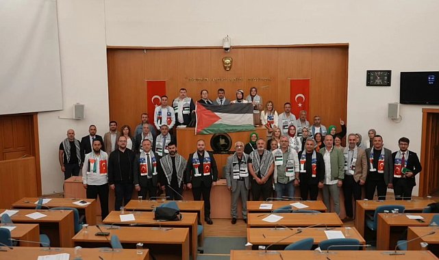 Gazze'yi kardeş şehir ilan edildi