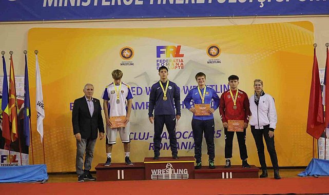 Gebzeli güreşçiler Balkan Şampiyonası'ndan madalyalarla döndü