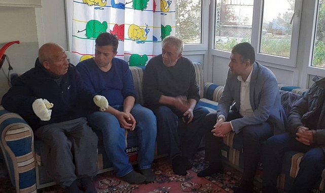 Gediz'de korkutan yangın