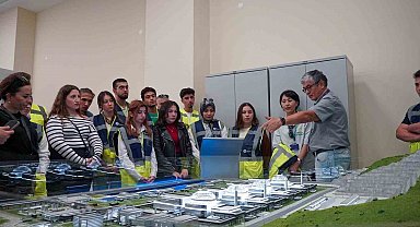 Geleceğin nükleer mühendisleri Akkuyu Nükleer Santrali'ni yerinde inceledi