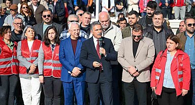 Gemlik'te durdurulan kafe inşaatı tartışmalara yol açtı